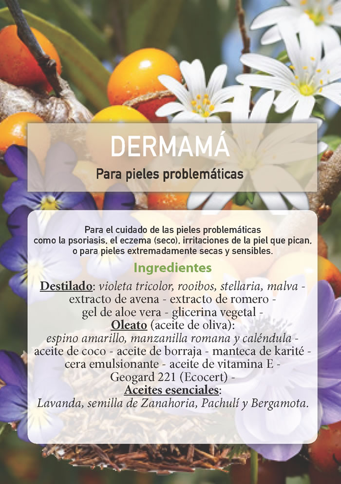 DERMAMÁ - pieles problemáticas. 