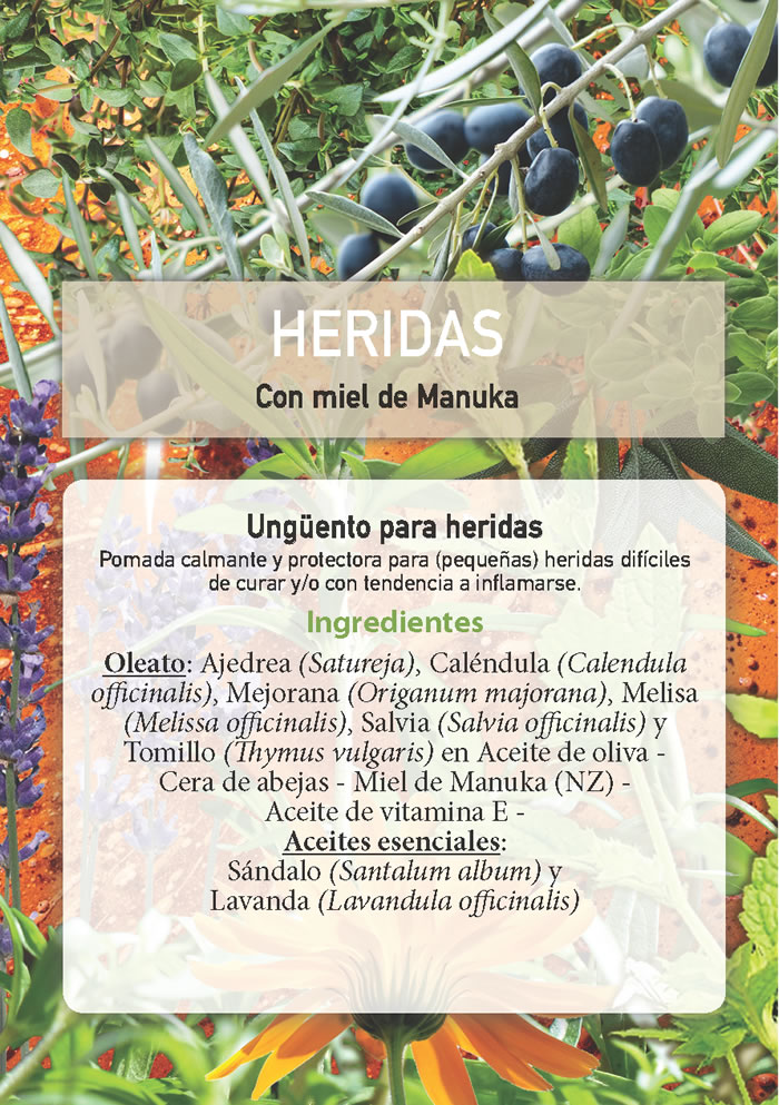 HERIDAS - Ungüento para heridas