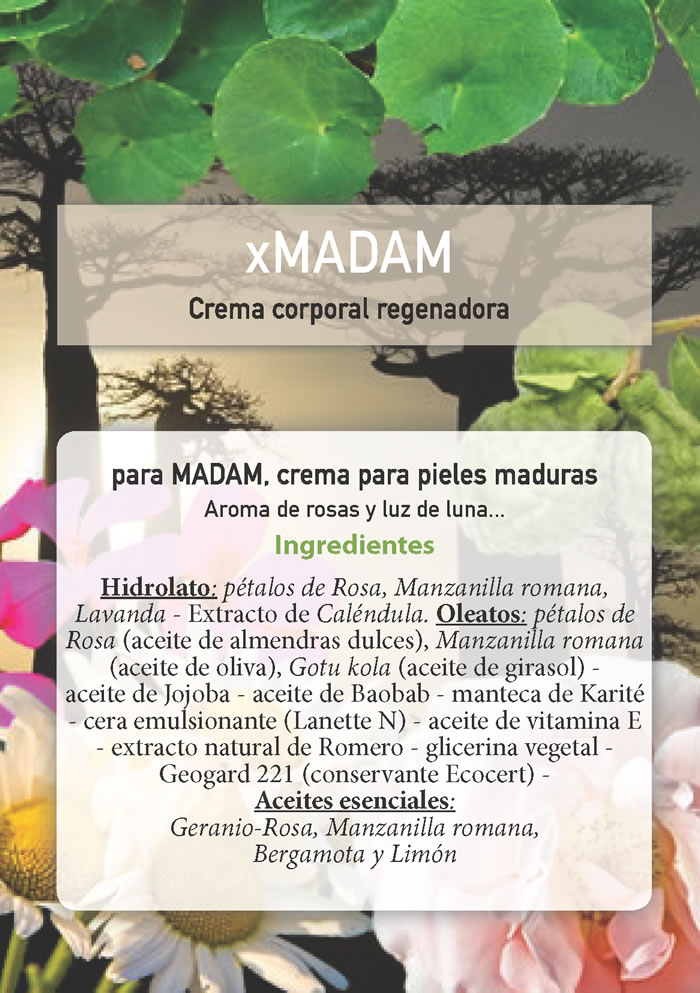 xMADAM - para Madam: Crema corporal regenadora